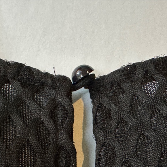 NWT.  She & Sky black crop top. - Picture 11 of 12